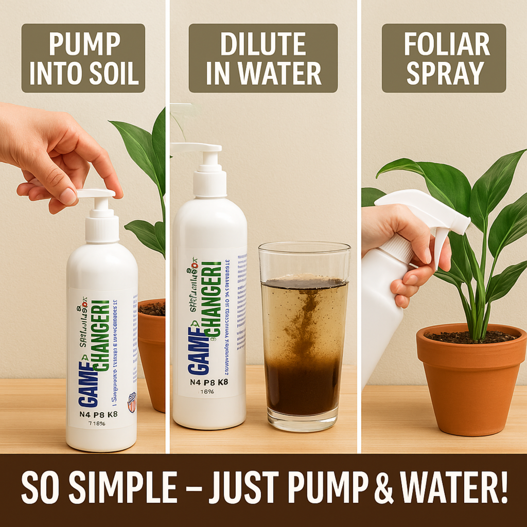 Game Changer – All-Purpose Organic Fertilizer | GS Plant Foods